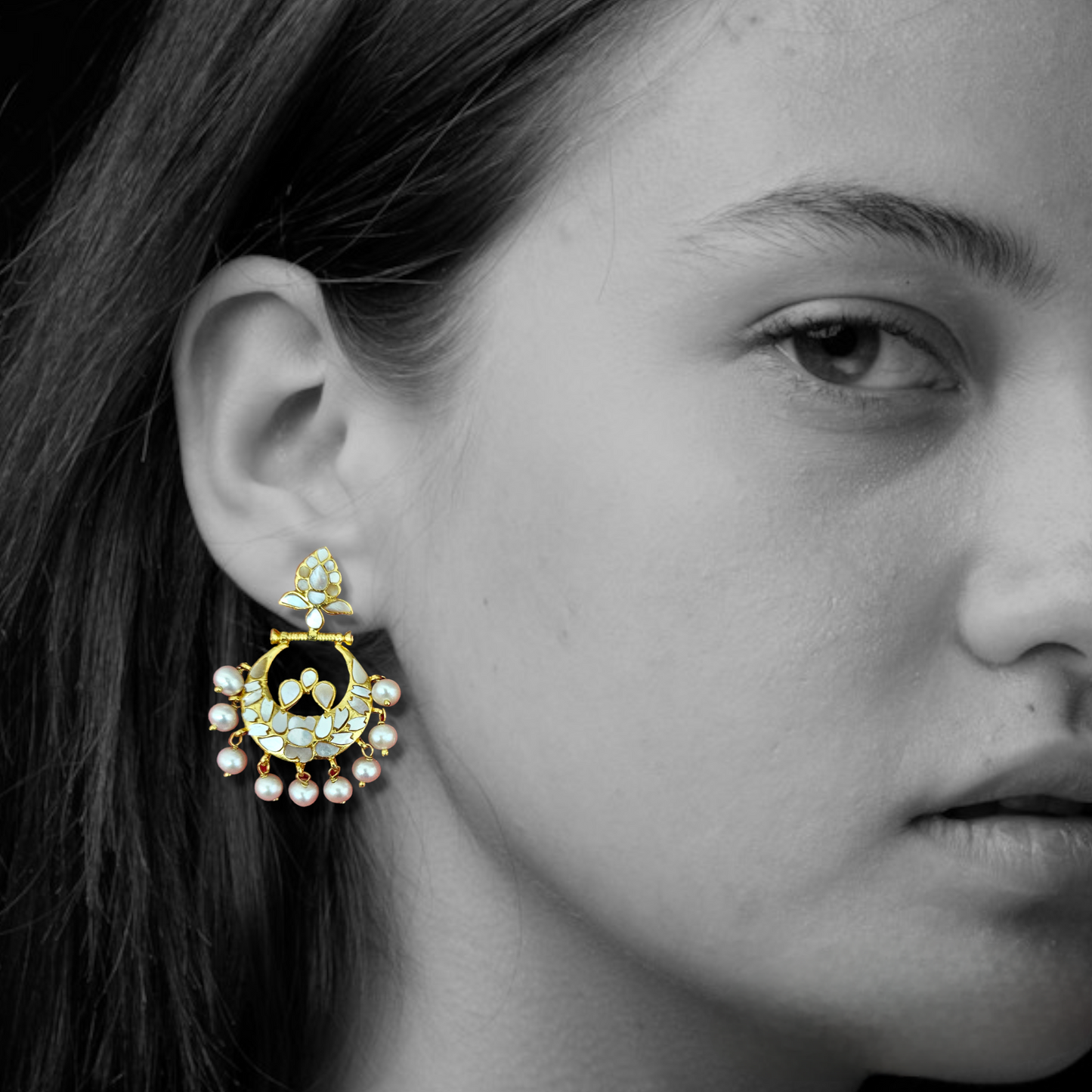 'SHWET' Statement Earrings