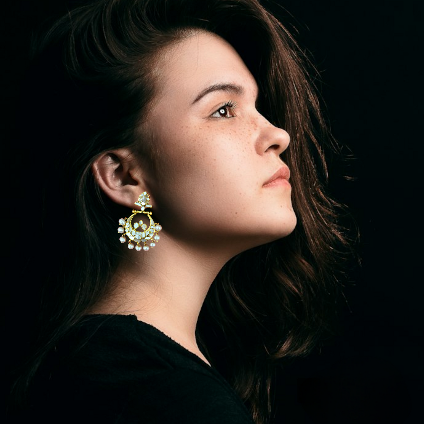 'SHWET' Statement Earrings