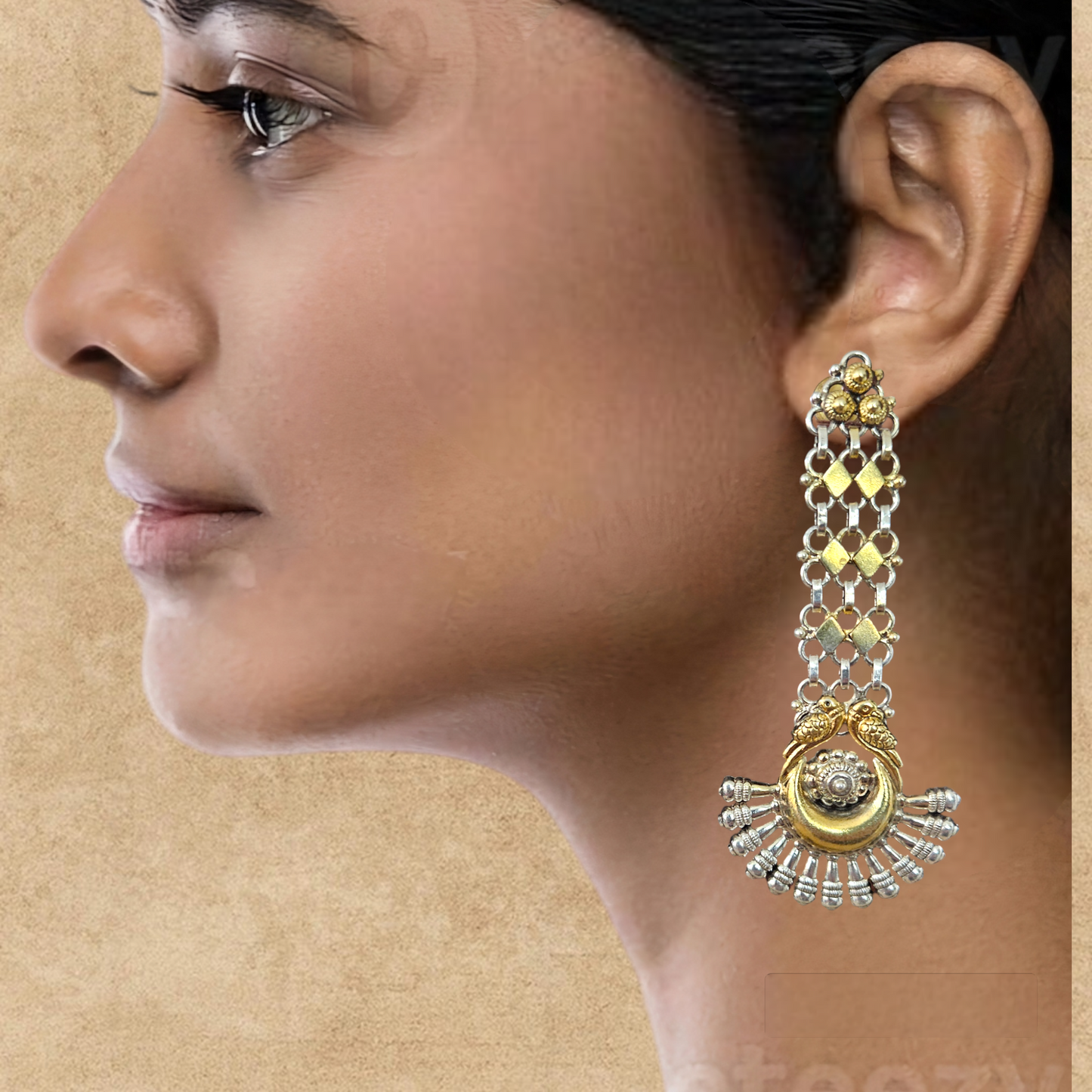 'SONALI' Statement Earrings