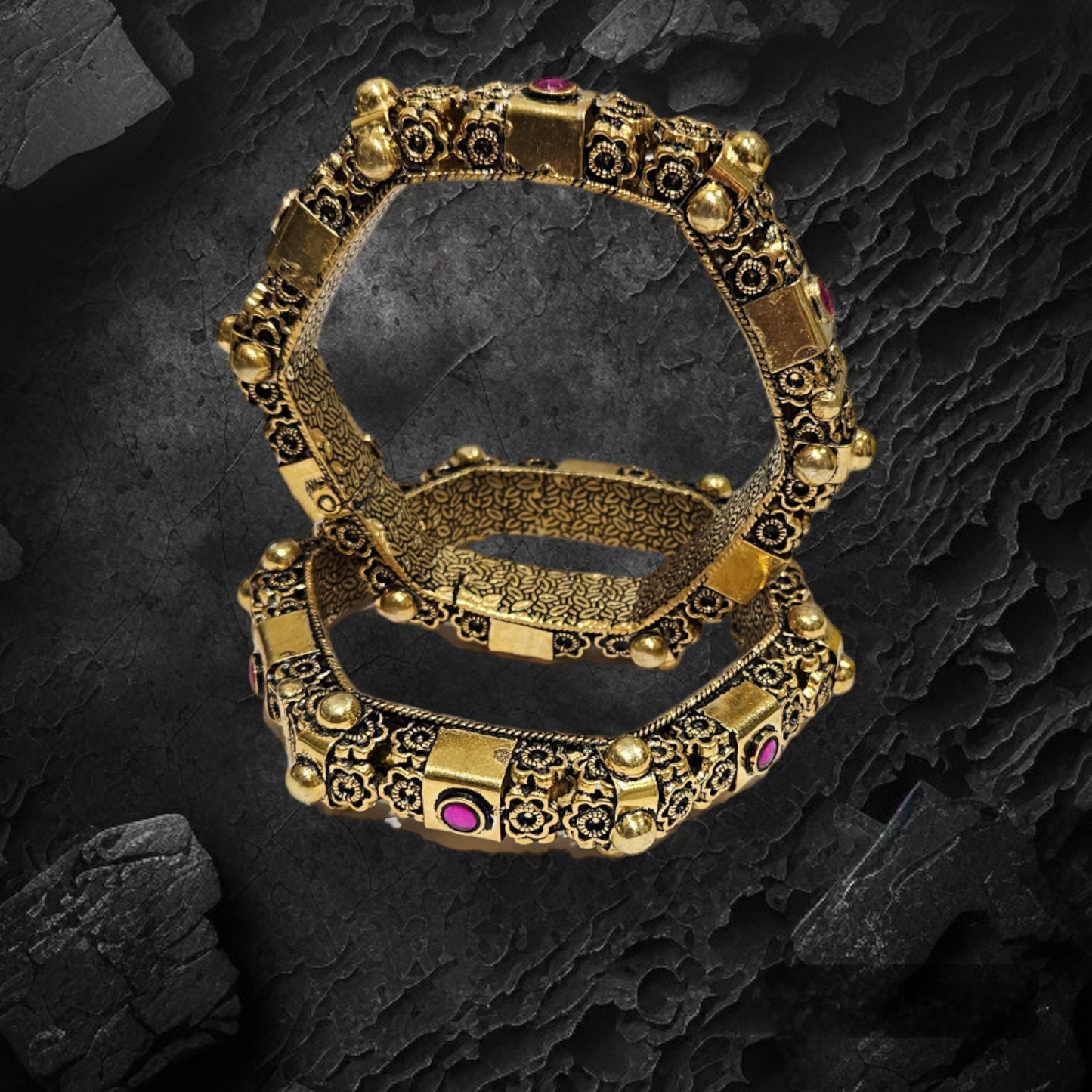 'BALA' Temple Bangle (PAIR)