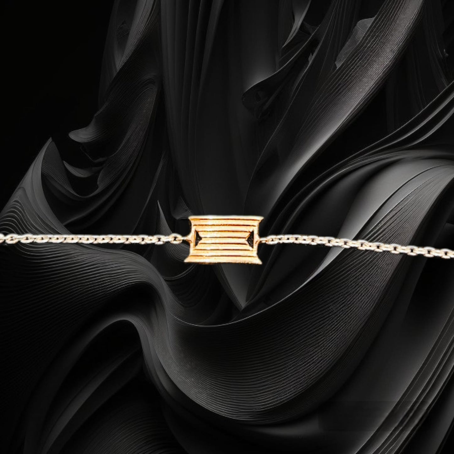 Designer Gold plated Rakhi/Bracelet