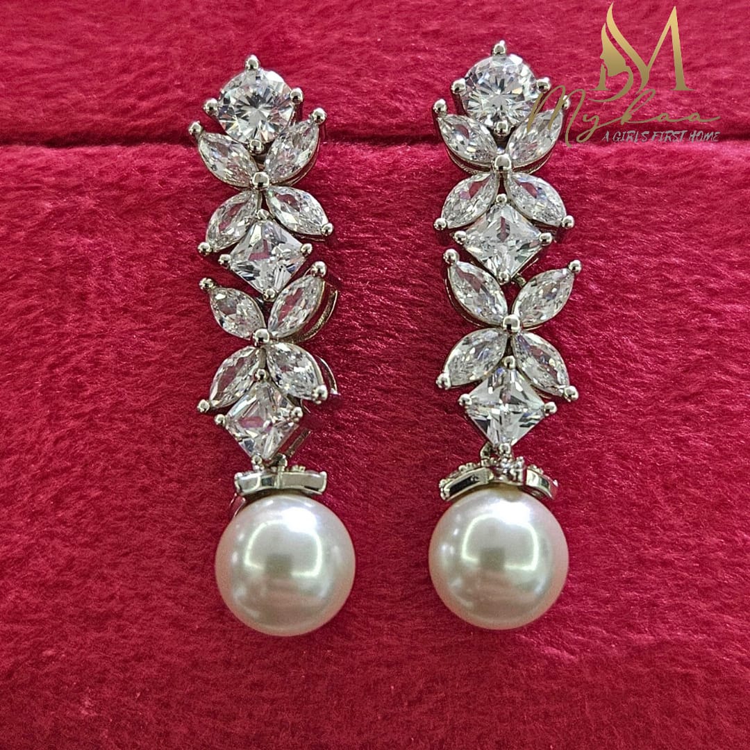 "ZEENIA" Freshwater Pearl Earrings
