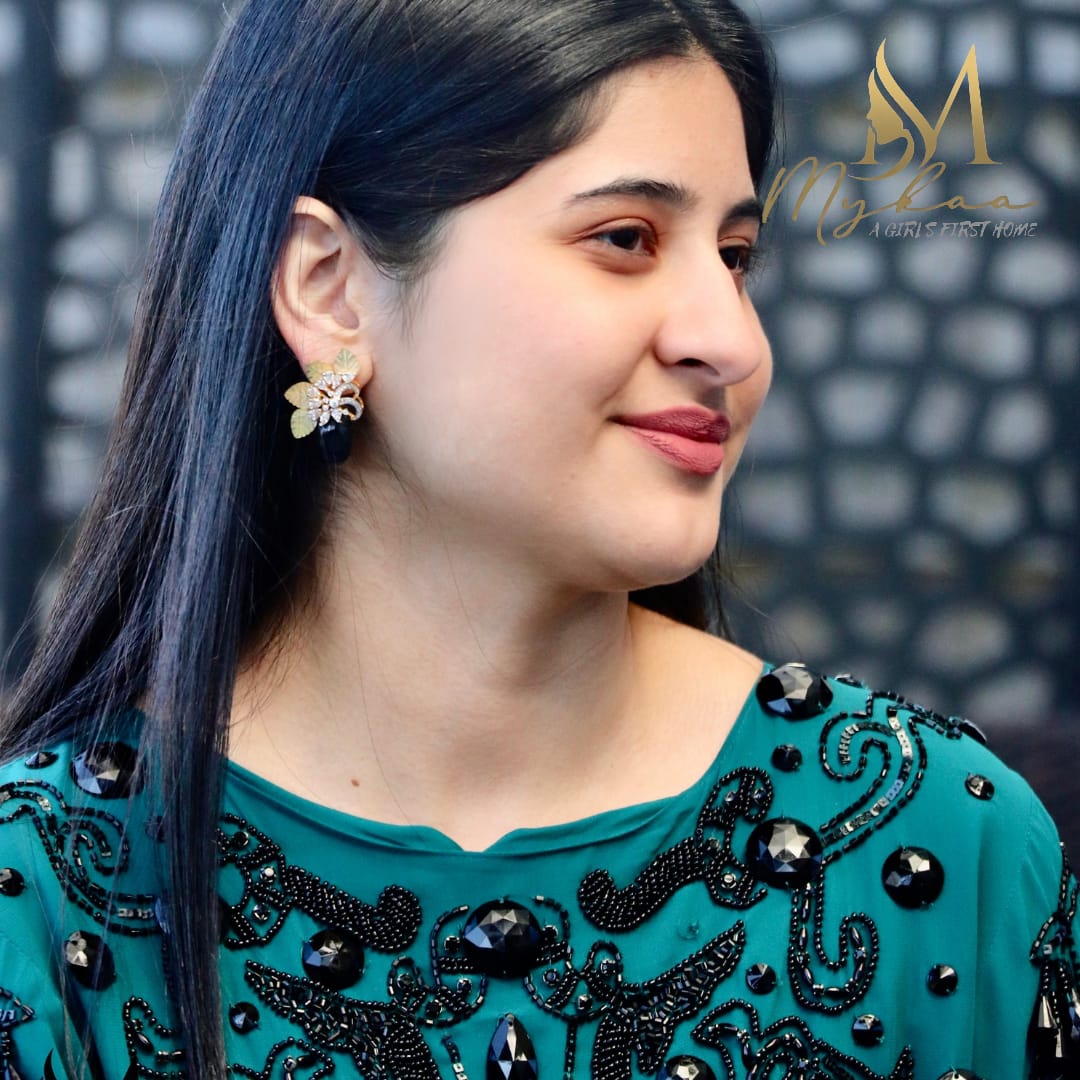 "NAAZ" Zircon Studs