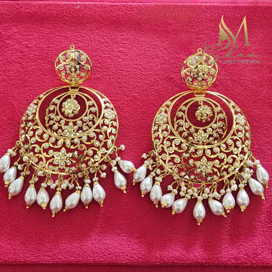 "GULZAR" Jadau Danglers