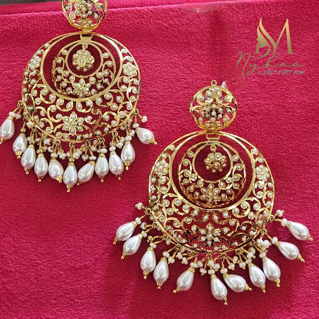 "GULZAR" Jadau Danglers