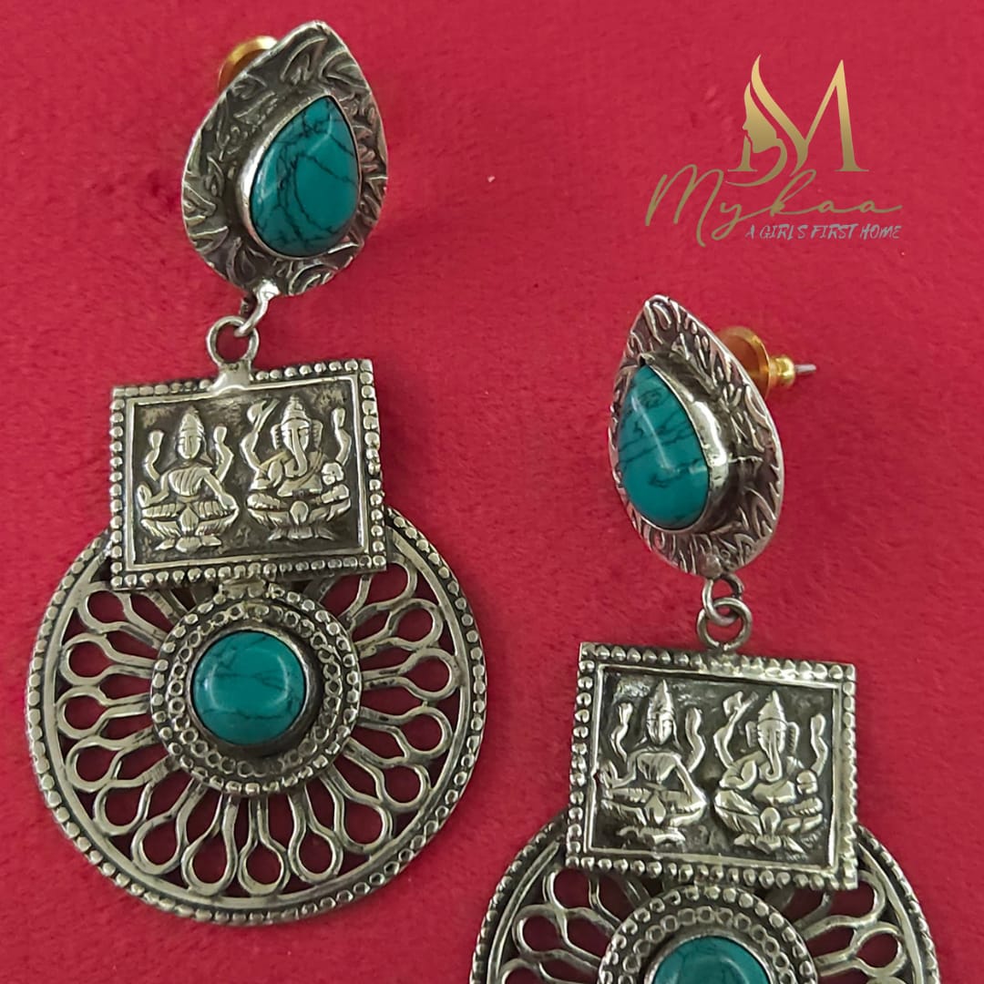 "YASHVI" Lakshmi Ganesha danglers