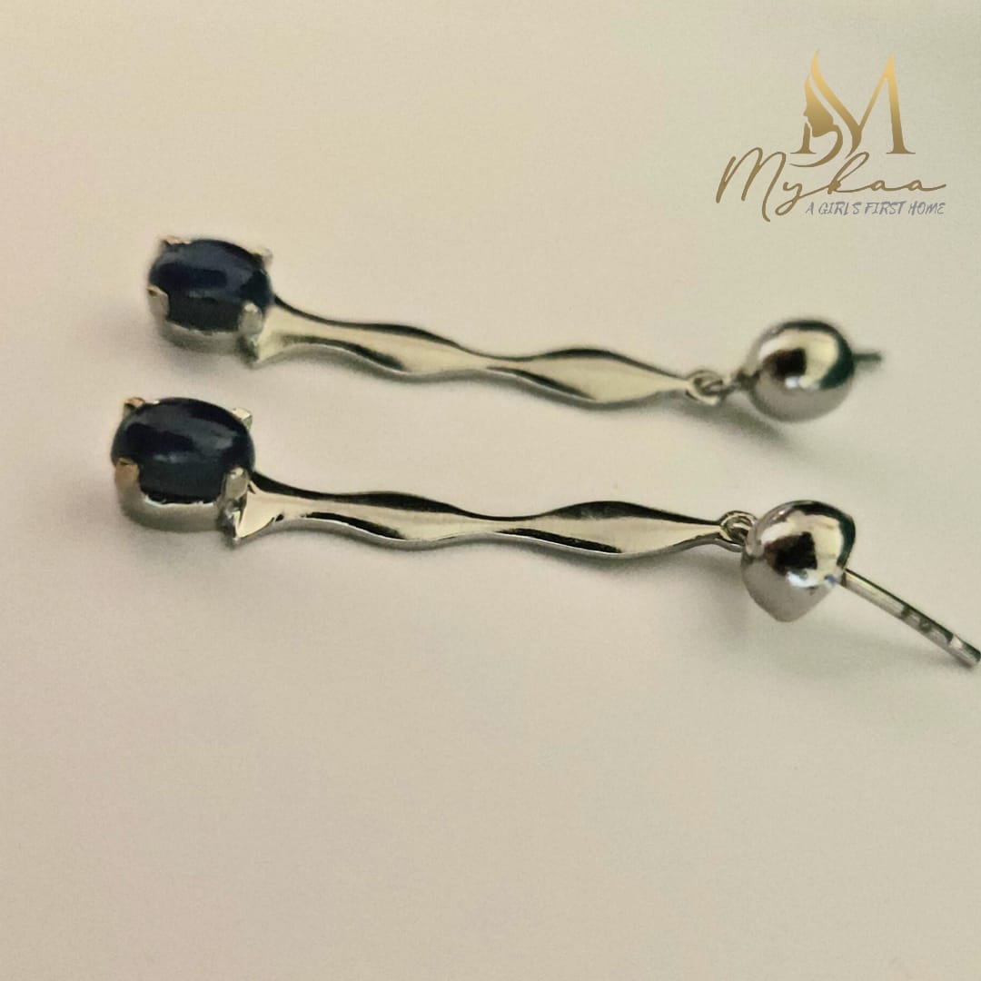 "AZURA" Lapis Lazuli danglers