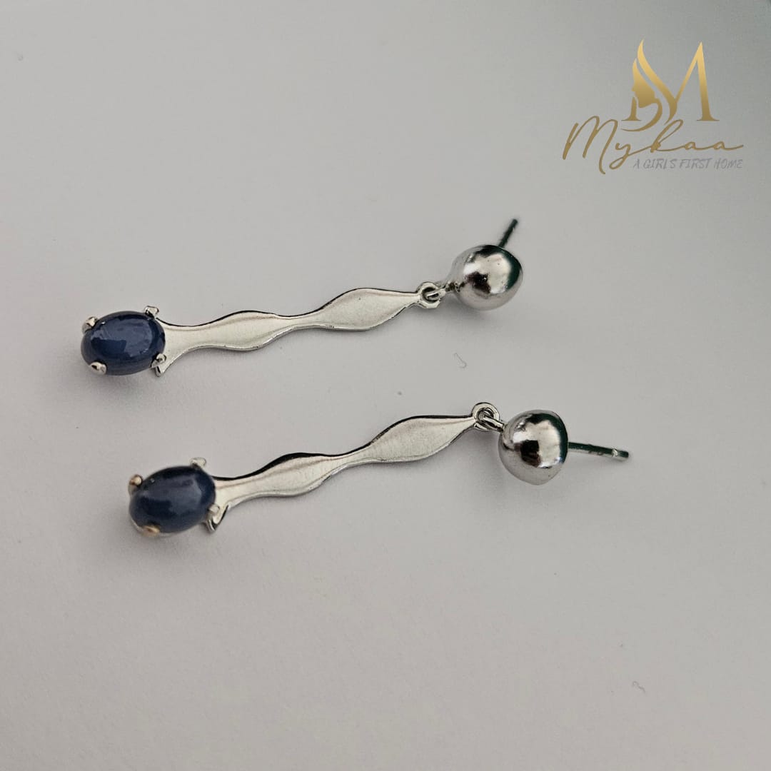 "AZURA" Lapis Lazuli danglers