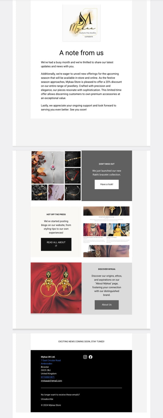 Newsletter Version 1