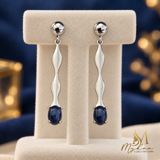 "AZURA" Lapis Lazuli danglers