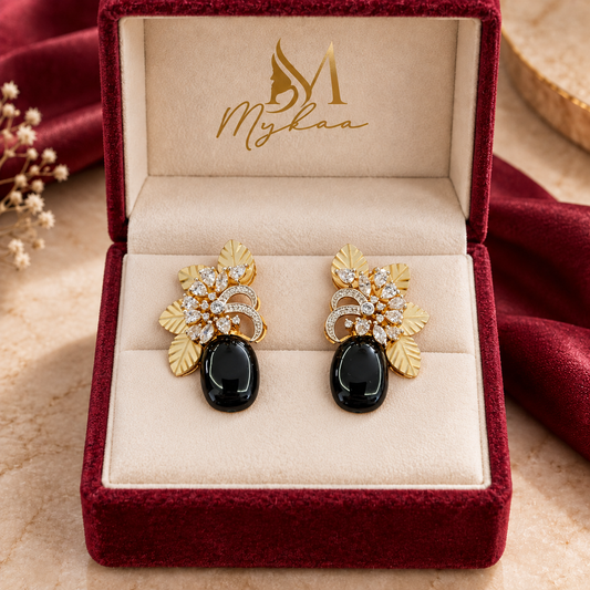 "NAAZ" Zircon Studs