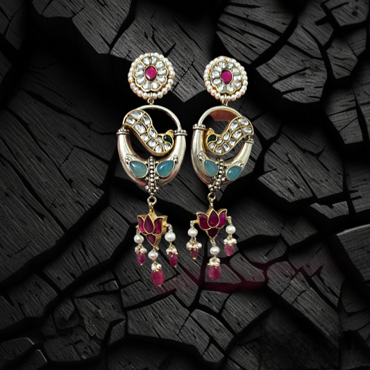 'SINDOOR' Statement Earrings