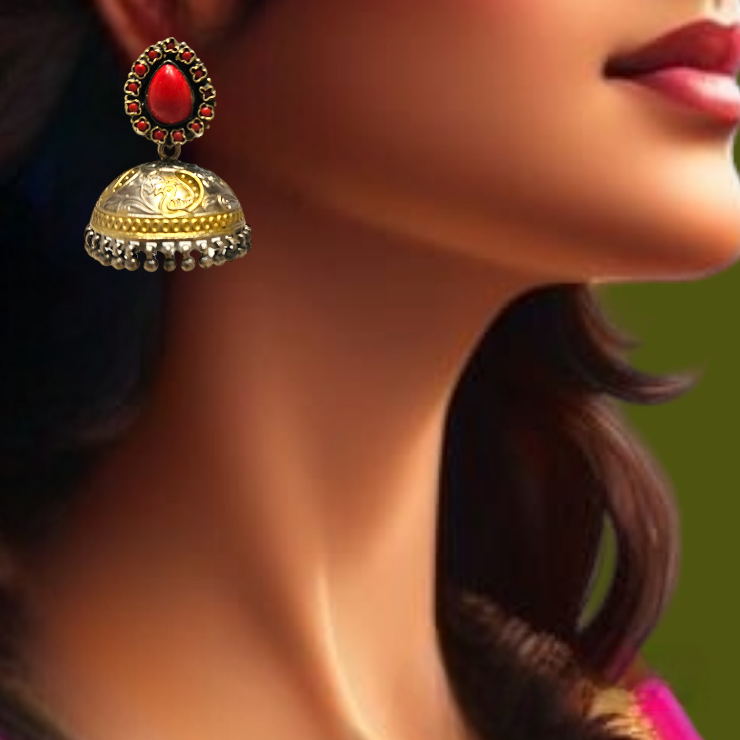 'MILAN' Statement Jhumka