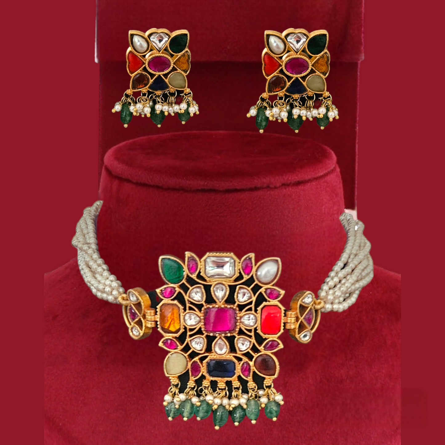 'AKEERA' Choker Set