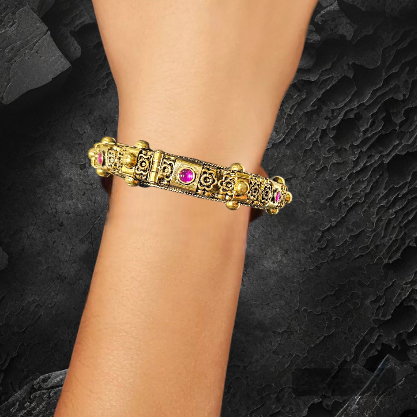 'BALA' Temple Bangle (PAIR)