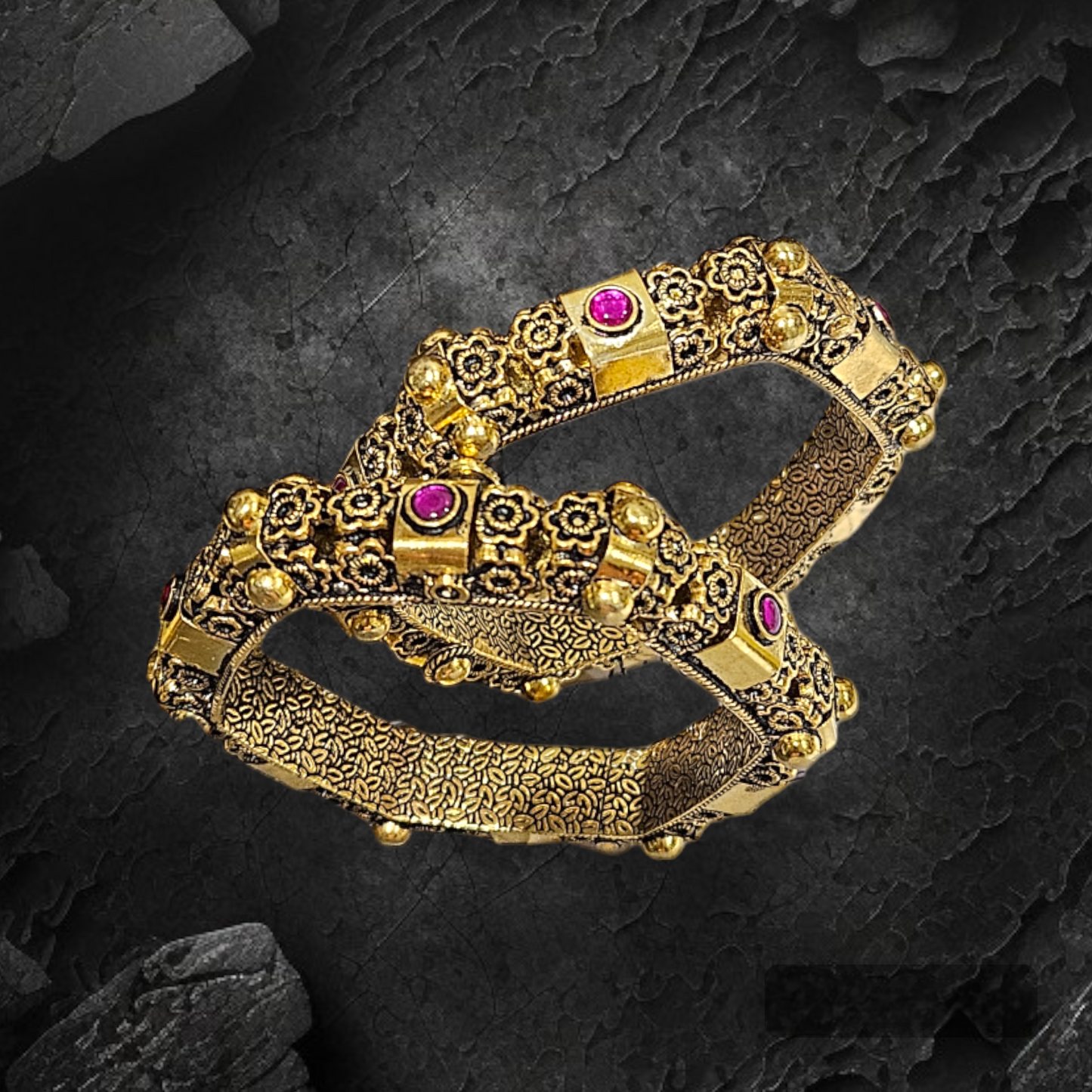 'BALA' Temple Bangle (PAIR)