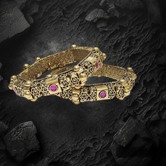 'BALA' Temple Bangle (PAIR)