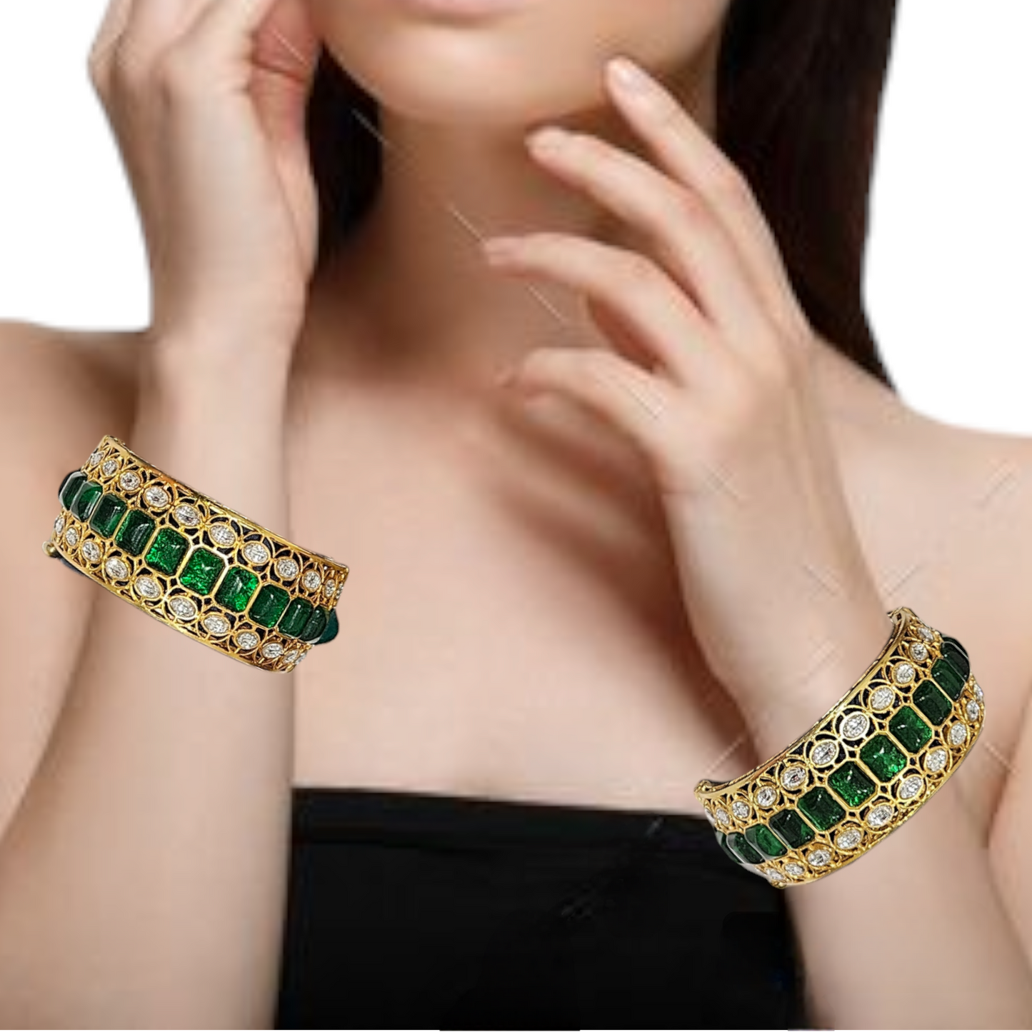 'AASHI' Statement Bangle (PAIR)