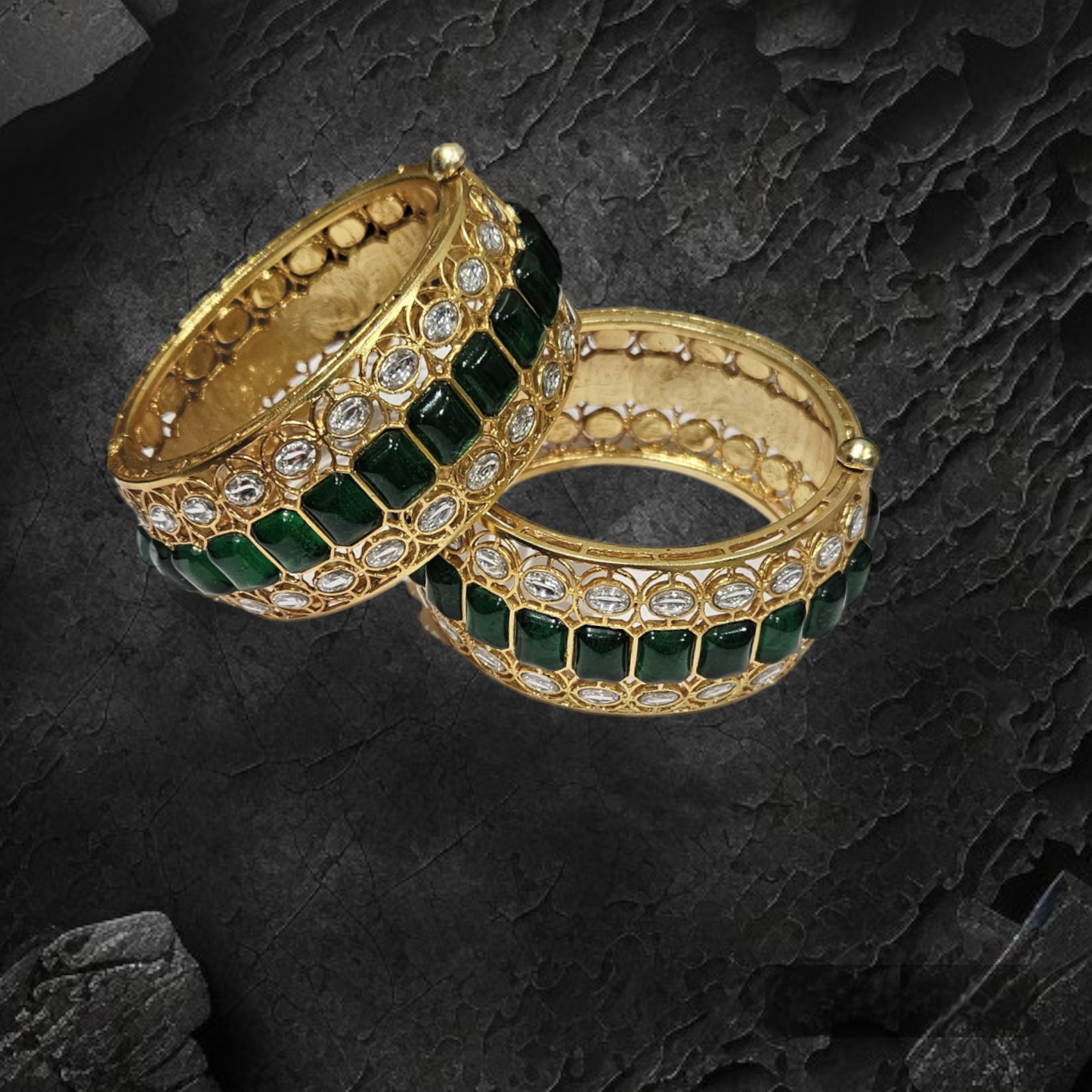 'AASHI' Statement Bangle (PAIR)