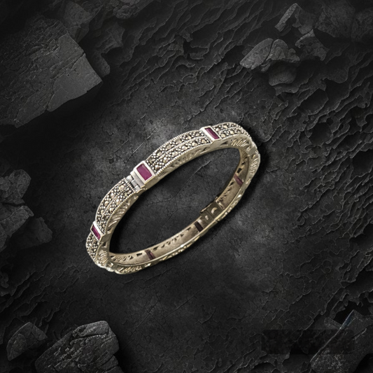 'MERCIA' Marcasite Bangle
