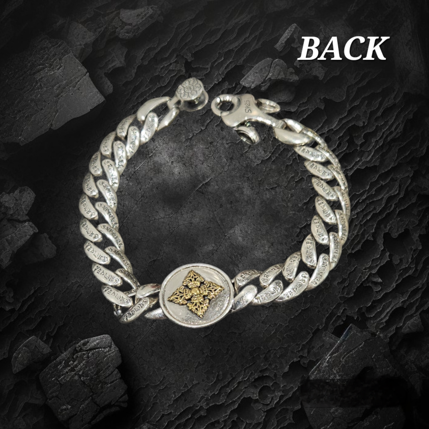 'ZODIAC' Reversible & Rotatable Men Bracelet