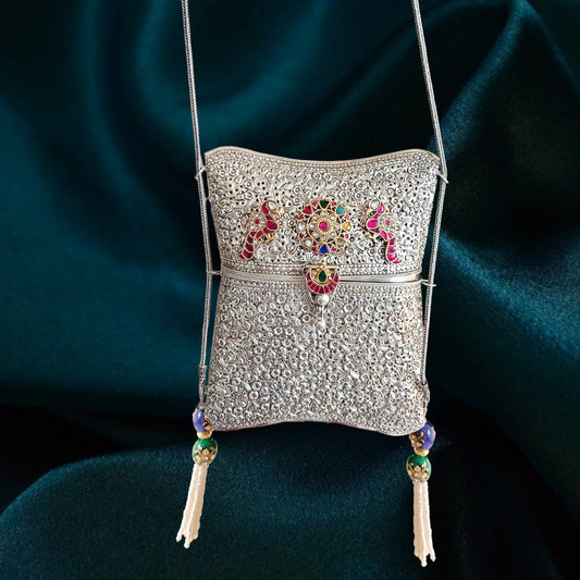 "NAVTAAL" Sterling Silver Handbag