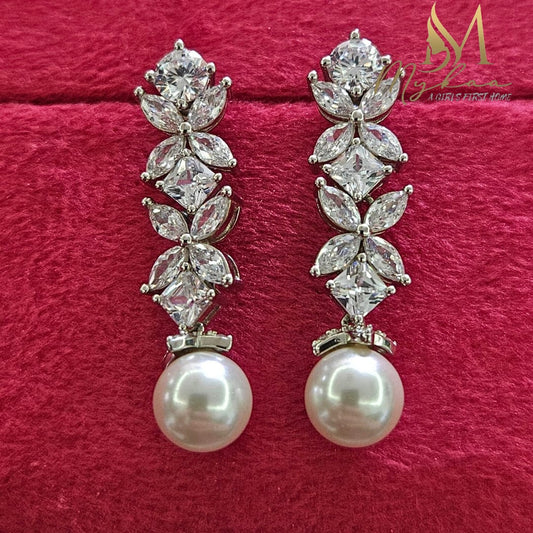 "ZEENIA" Freshwater Pearl Earrings