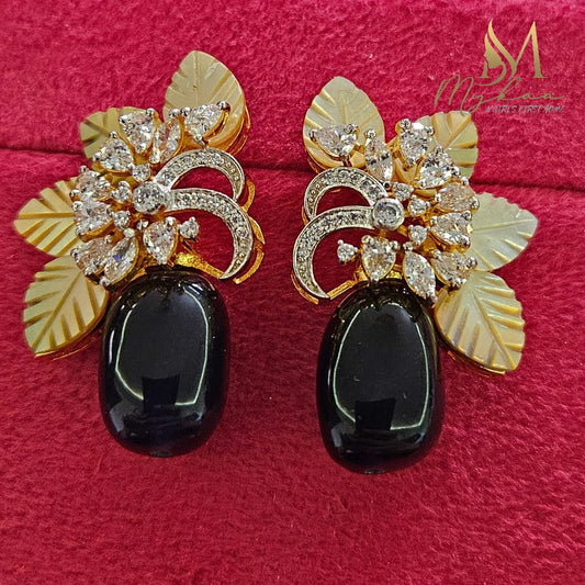 "NAAZ" Zircon Studs
