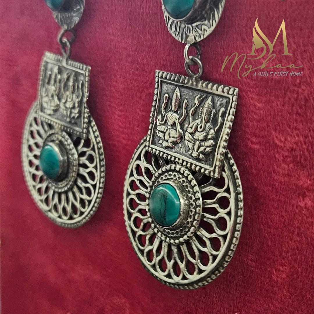 "YASHVI" Lakshmi Ganesha danglers