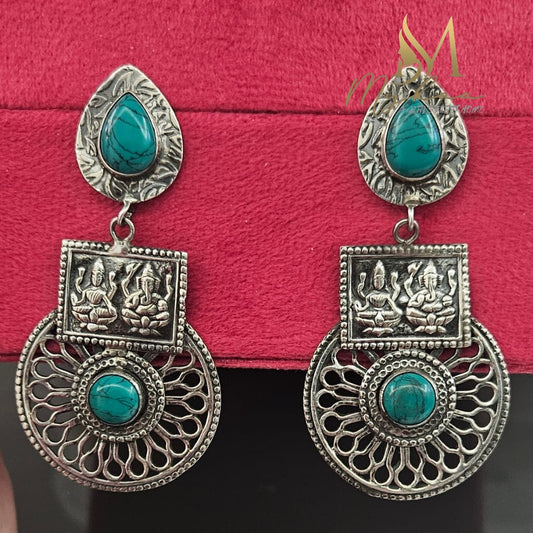 "YASHVI" Lakshmi Ganesha danglers