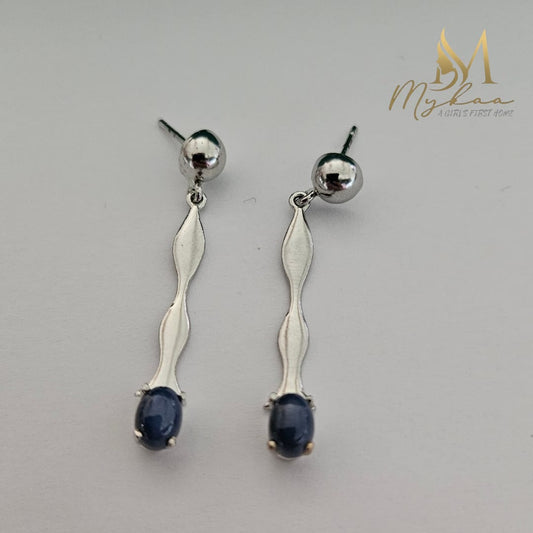"AZURA" Lapis Lazuli danglers